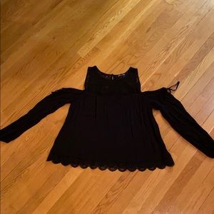 Express open shoulder top.